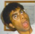 Crazy wild man on the loose!